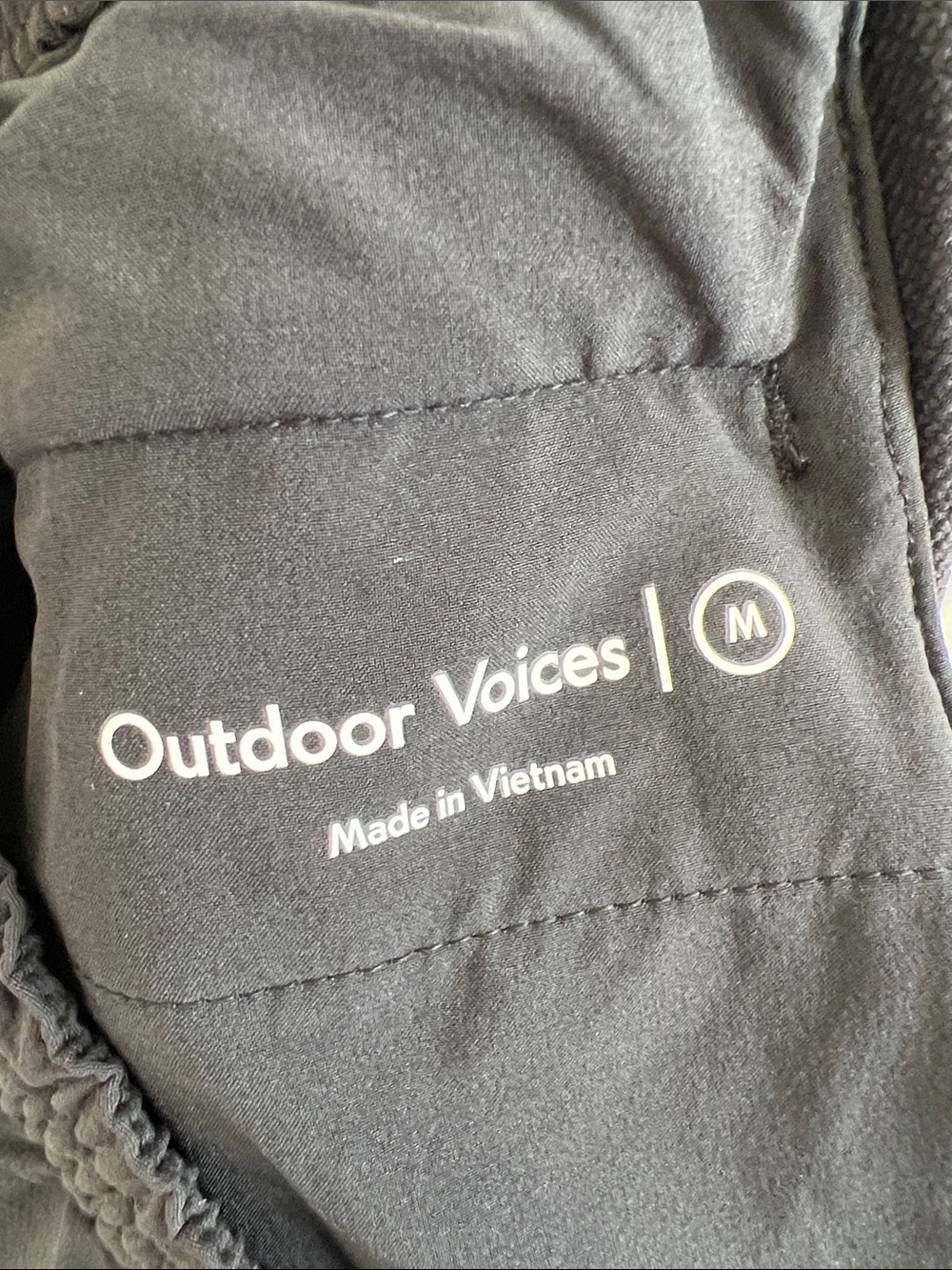 NWT Outdoor Voices Rectrek pants black womens size medium - Picture 5 of 7
